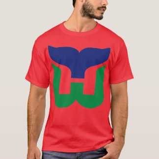 T-shirt Équipe de hockey défaite Hartford Whalers vintage 
