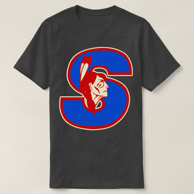 T-shirt Équipe de hockey des Indiens Springfield défunts T (Design devant)