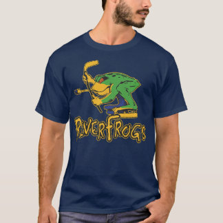 T-shirt Équipe de hockey sur grenouilles de la rivière Lou