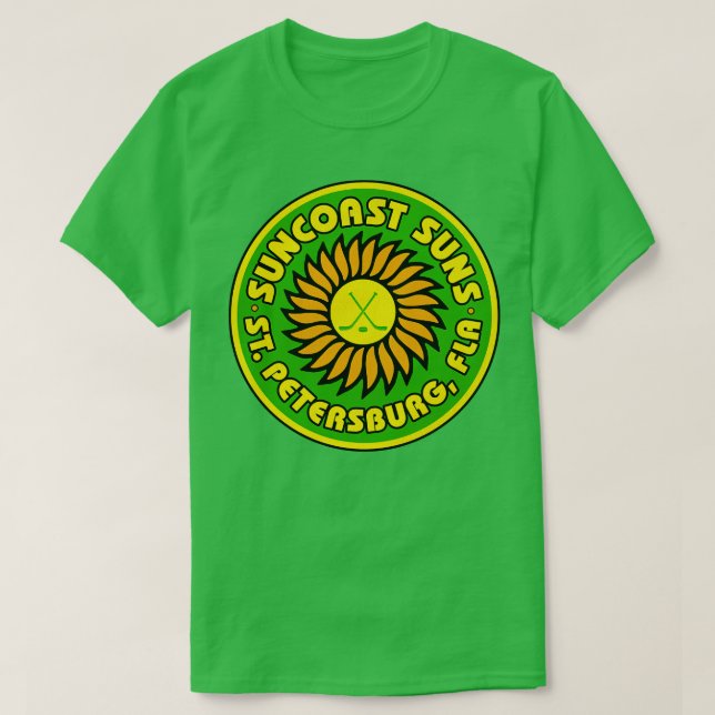 T-shirt Équipe de hockey sur soleils de Suncoast (Design devant)