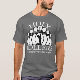 T-shirt Équipe de Holy Rollers Matching Bowling