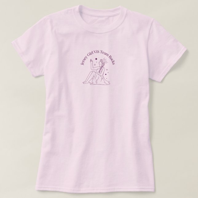 T-shirt Équipe de Jersey ViS Rocks  (Design devant)