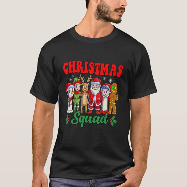 T-shirt Équipe de jumelage de la famille des équipes de No (Devant)