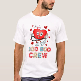 T-shirt Équipe de la Boo Boo de la Saint Valentin