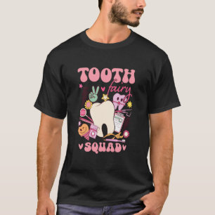 T-shirt Équipe de la fée des dents mignonne pour dentiste