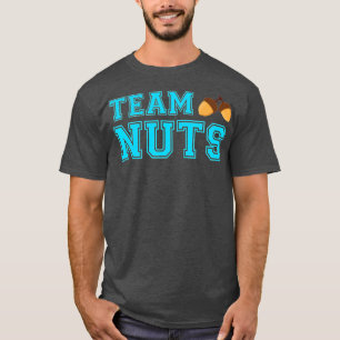 T-shirt Équipe de la fête de la révélation du genre Nuts F