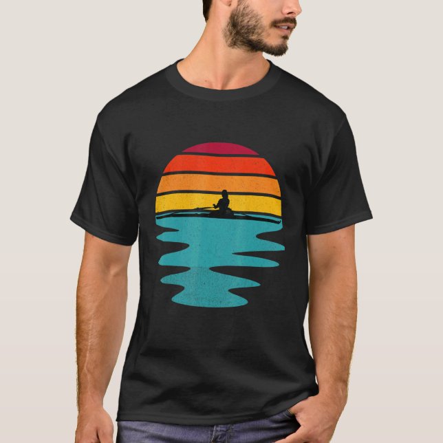 T-shirt Équipe de la ligne d'aviron de l'équipage (Devant)