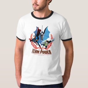 T-shirt Équipe de la Ligue de la Justice