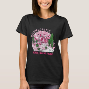 T-shirt Équipe de la mariée du désert enterrement de vie d