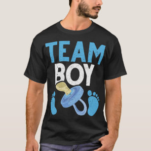 T-shirt Équipe de la partie de révélation de genre Garçon 