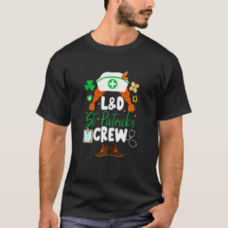 T-shirt Équipe de la Saint-Patrick de l'accouchement et de