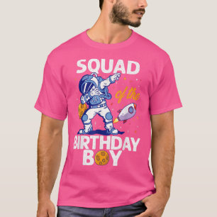 T-shirt Équipe De L'Astronaute D'Anniversaire Planète Spat