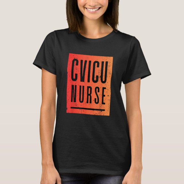 T-shirt Équipe de l'École de travail des infirmières du CV (Devant)