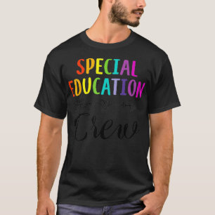 T-shirt Équipe de l'éducation spéciale amusante Retourner