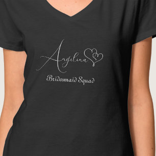 T-shirt Équipe de l'enterrement de vie de jeune fille avec