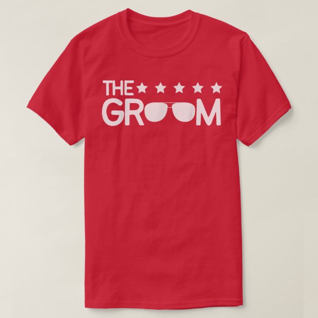 T-shirt Équipe de l'équipe de la salle de jeu Groomsmen Éq (Design devant)