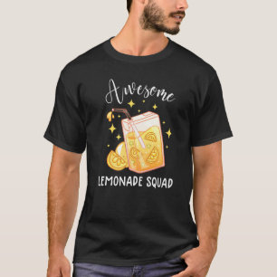 T-shirt Équipe de limonade géniale Drôle de jus de citron