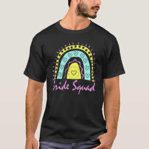 T-shirt Équipe de mariée amusante Crew de fête de bachelor