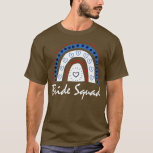 T-shirt Équipe de mariée amusante Équipage de fête de bach