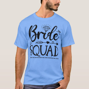 T-shirt Équipe de mariée Flèche Mariage et enterrement de