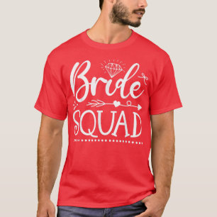 T-shirt Équipe de mariée Flèche Mariage et enterrement de 