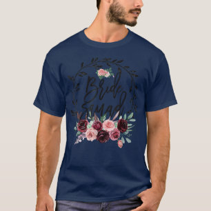 T-shirt Équipe de mariée fleuriste enterrement de vie de j
