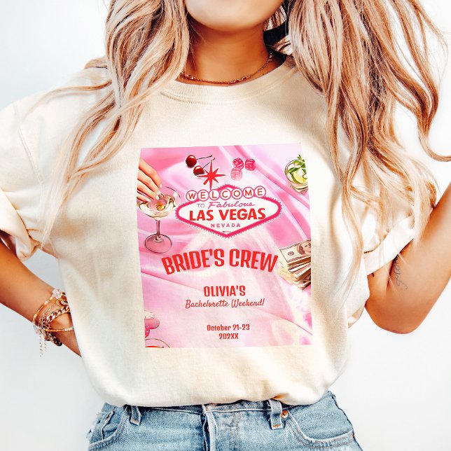T-shirt Équipe de mariée Las Vegas Enterrement de vie de j (Créateur téléchargé)