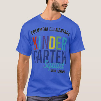 T-shirt Équipe de maternelle personnalisée