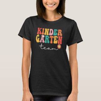 T-shirt Équipe de maternelle Rétro Super Premier jour O