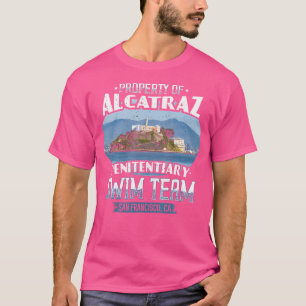 T-shirt Équipe de natation amusante d'Alcatraz
