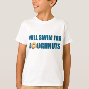 T-shirt Équipe de natation, cadeau de nage personnalisé