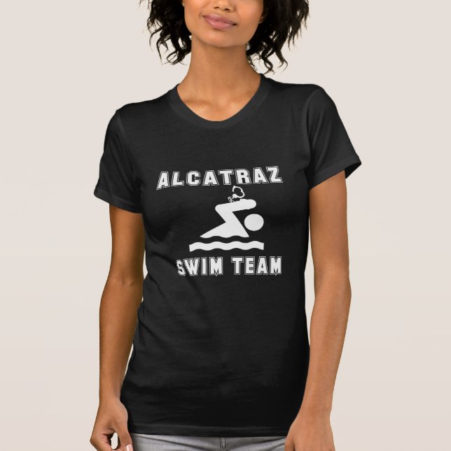 T-shirt Équipe de natation d'Alcatraz (Devant)