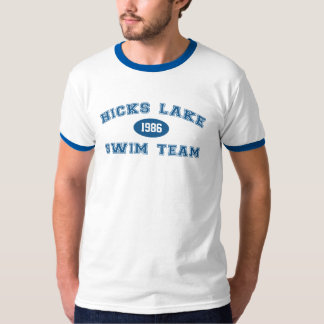 T-shirt Équipe de natation de lac hicks