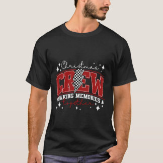 T-shirt Équipe de Noël créant des souvenirs 
