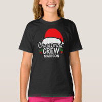 Équipe de Noël personnalisée Famille Kid Santa Hat