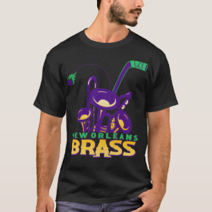 T-shirt Équipe de Nouvelle-Orléans de hockey sur laiton TS