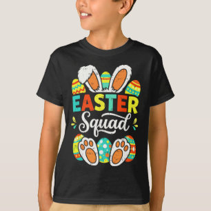 T-shirt Équipe de Pâques Famille Couple Correspondant Pâqu