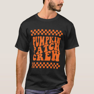 T-shirt Équipe de patch de citrouille bébé de 1 à 4 ans Gr