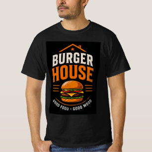 T-shirt 🍔 Équipe de personnel du Grill Restaurant Burger