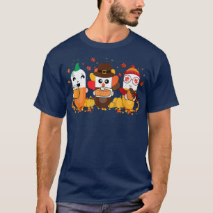 T-shirt Équipe de pharmacie Vibes d'automne Automne Thanks