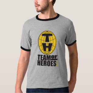 T-shirt Équipe de pièce en t officielle de héros - homm