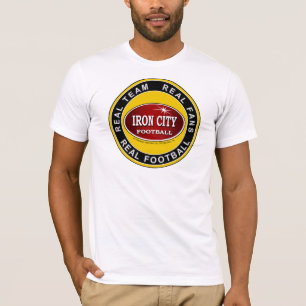 T-shirt Équipe de Pittsburgh Iron City Real, fans et footb