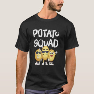T-shirt Équipe de pomme de terre J'aime les pommes de terr