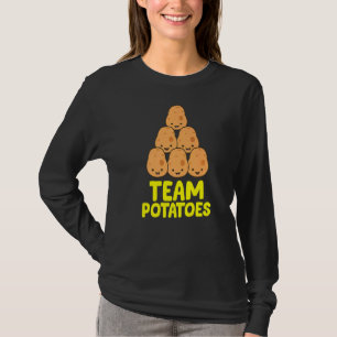 T-shirt Équipe de pomme de terre Pommes de terre