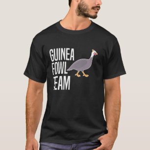 T-shirt Équipe de poulets pintades oiseaux