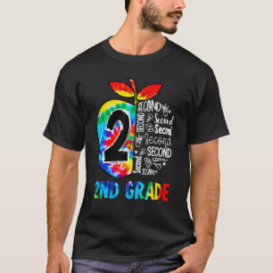 T-shirt Équipe de professeurs de 2e année Tie Dye Équipe d