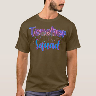 T-shirt Équipe de profs Correspondance Amis Match Enfants 