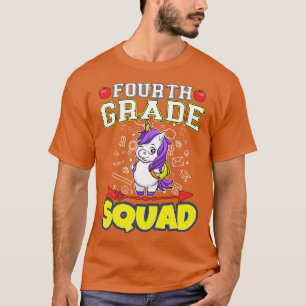 T-shirt Équipe de quatrième année Funny École primaire pri