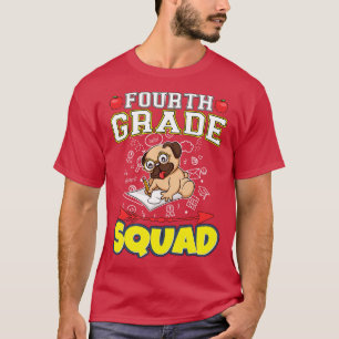 T-shirt Équipe de quatrième année Funny École primaire pri
