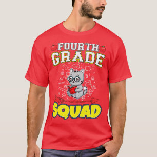 T-shirt Équipe de quatrième année Funny École primaire pri